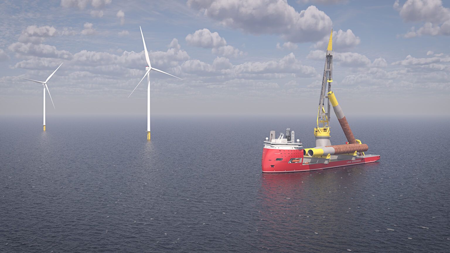 Ulstein Introduces New U-STERN Offshore Wind Vessel Design