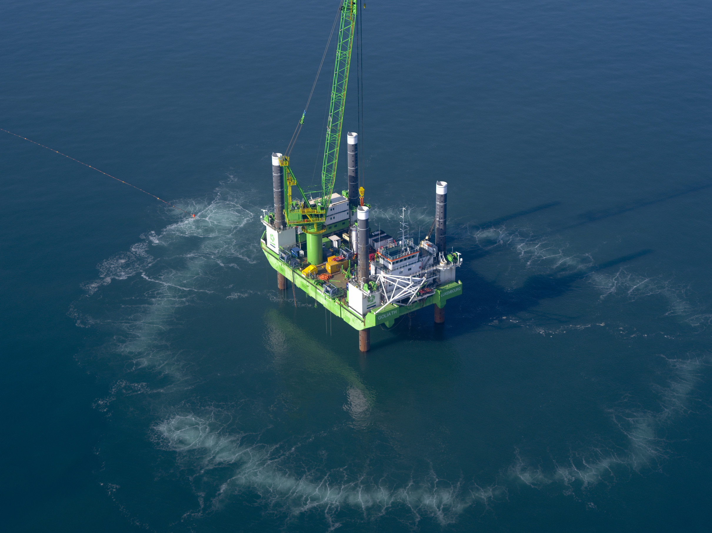 Belgium: GeoSea’s Jack Up Platform Returned Back to Base