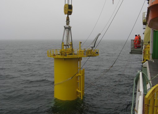 Denmark: Jumbo Fits First Transition Pieces at Anholt Offshore Wind Farm