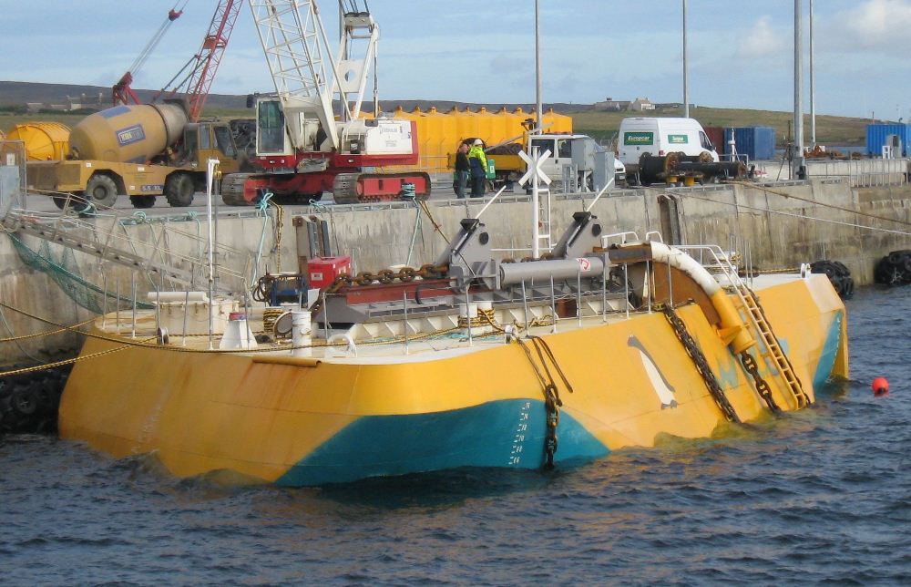 UK: Fendercare Marine Aids Deployment of Penguin Wave Energy Converter