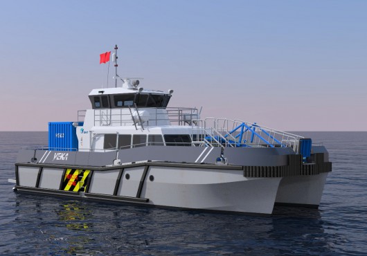 The Netherlands: Veka-Group Builds Catamaran for Offshore Industry