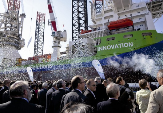 Germany: HGO Commissions 'INNOVATION' Jack-Up Vessel