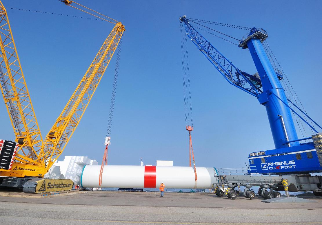 Germany: Rhenus Ports Prepared for More Wind Energy Projects
