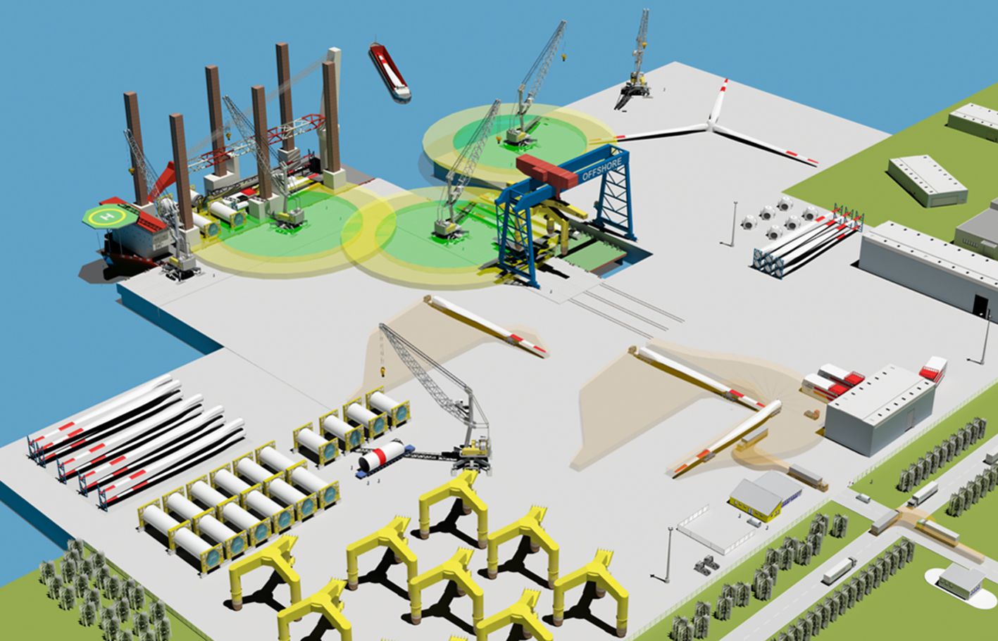 SMM Direct: Fraunhofer Exhibits Solutions for Easy Seaports, Termi­nals and Ships Building