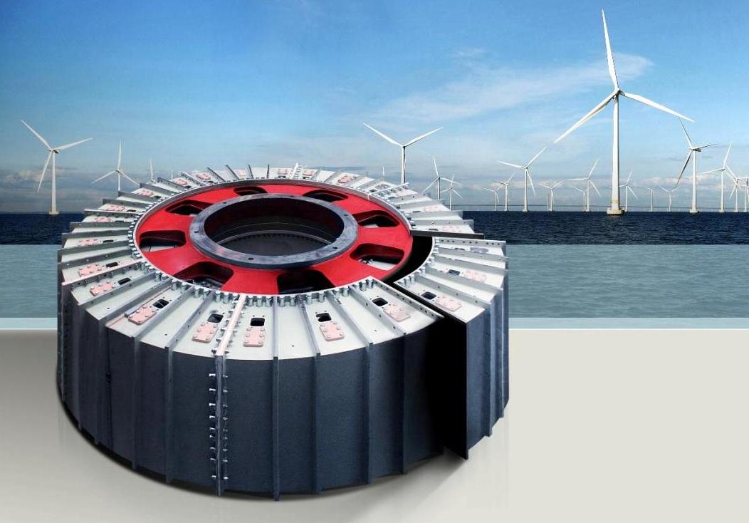 Siemens Showcases New Gearless Direct Drive Wind Generator (Germany)