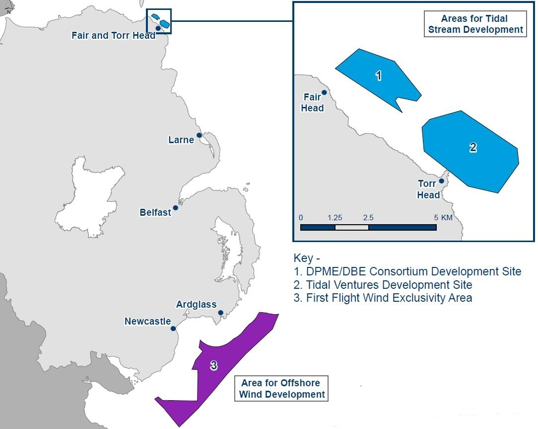 Crown Estate Awards Three Offshore Renewable Energy Development Rights in Northern Ireland