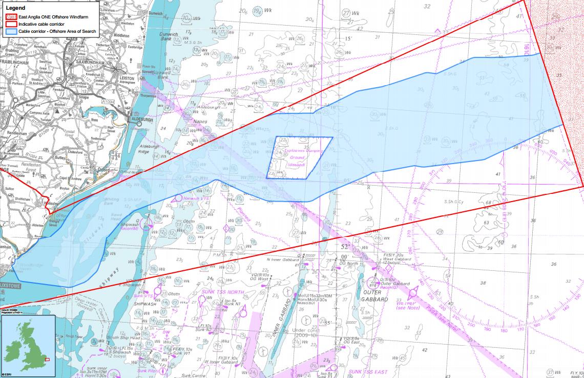 EAOW Submits East Anglia ONE Planning Application