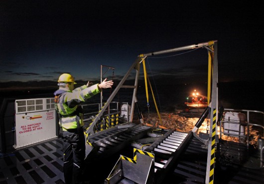 Offshore Wind Farm Support Vessel Clocks Up 363 Days of Operation in 2012 (UK)