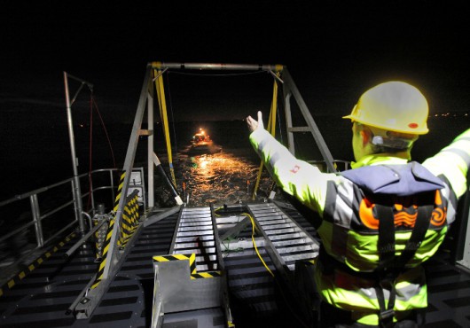 Offshore Wind Farm Support Vessel Clocks Up 363 Days of Operation in 2012 (UK)