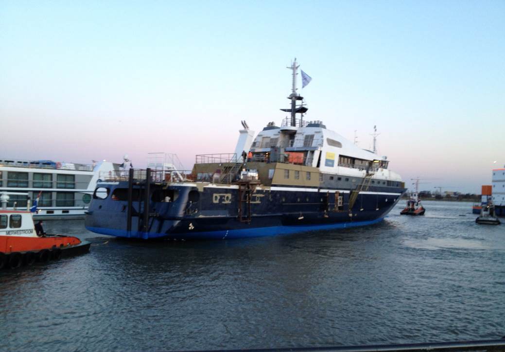 Holland Shipyards Launches DP Gezina