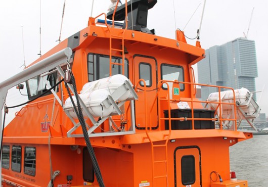 The Netherlands: Naming Ceremony for 'Offshore Wenduine' Held in Rotterdam