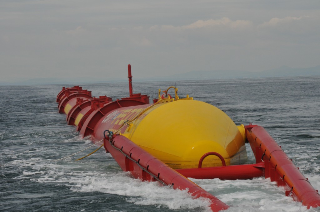 Two Pelamis P2e Complete Tank Testing (UK)