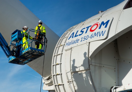 Belgium: Alstom Installs 6MW Haliade Offshore Wind Turbine