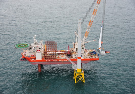 Belgium: Alstom Installs 6MW Haliade Offshore Wind Turbine