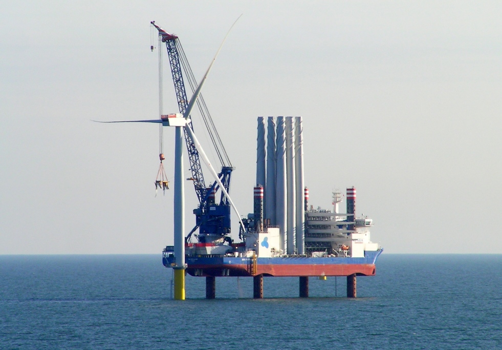 West of Duddon Sands OWF Halfway Through