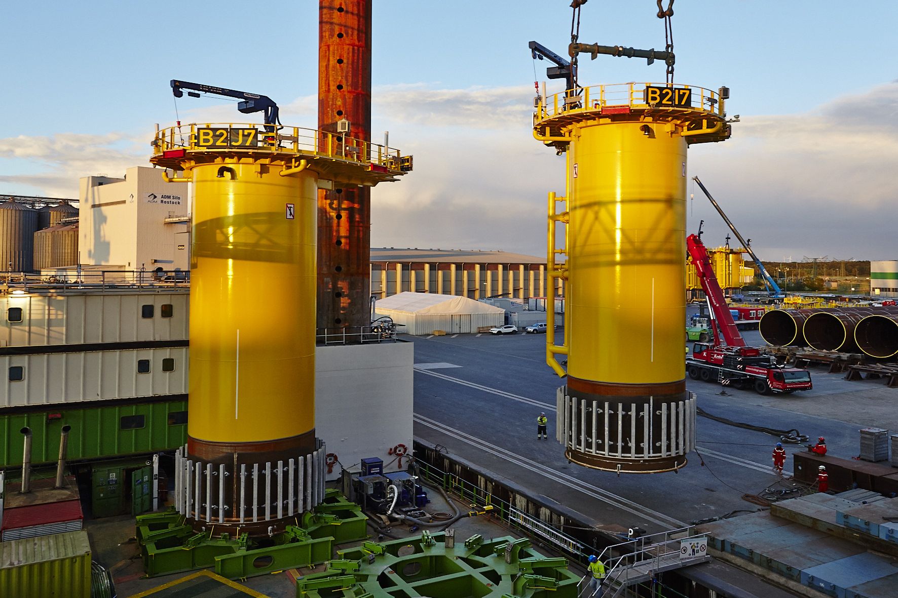 First Baltic 2 TPs Gone to Construction Site