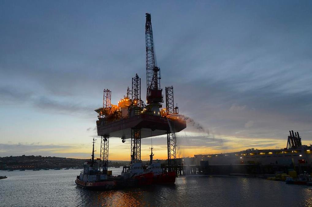 Photo of the Day Seajacks Leviathan in Falmouth
