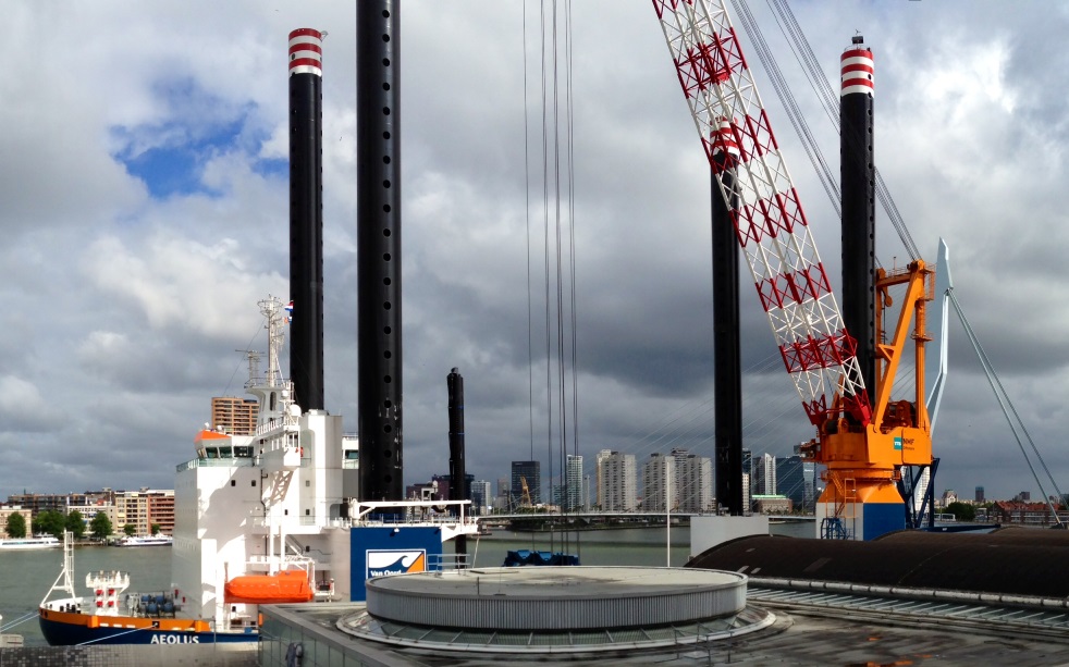 Van Oord's First OW Installation Vessel in Operation