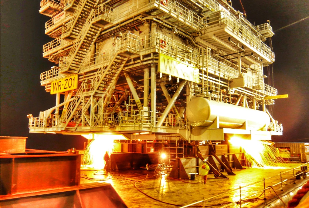 VIDEO Installation of Westermost Rough Offshore Substation