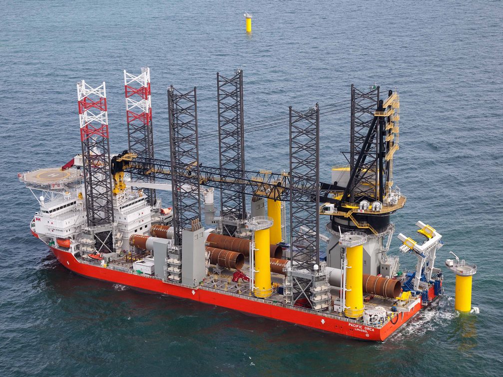 Swire to Provide Installation Vessel for Sandbank OWF Foundation Works