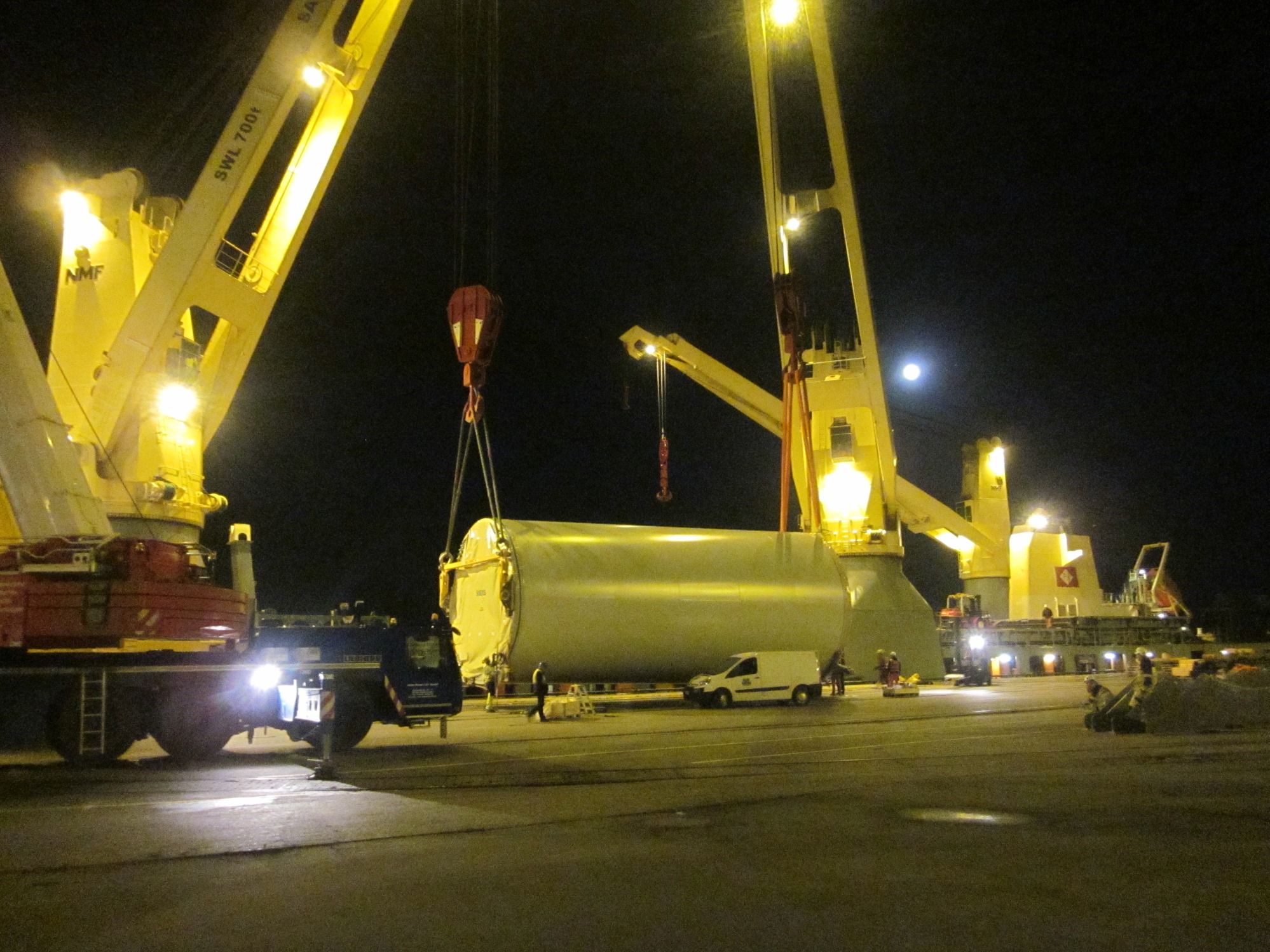 AMBAU Completes Two Towers for Siemens' Wind Turbines