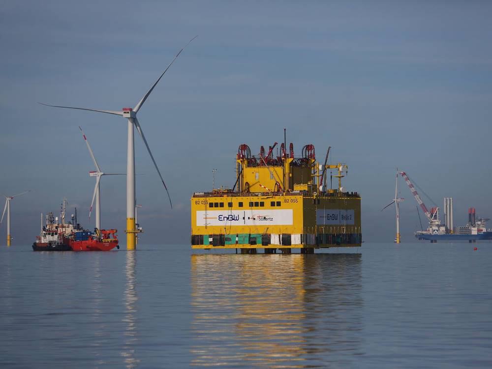 Baltic 2 Substation Installed