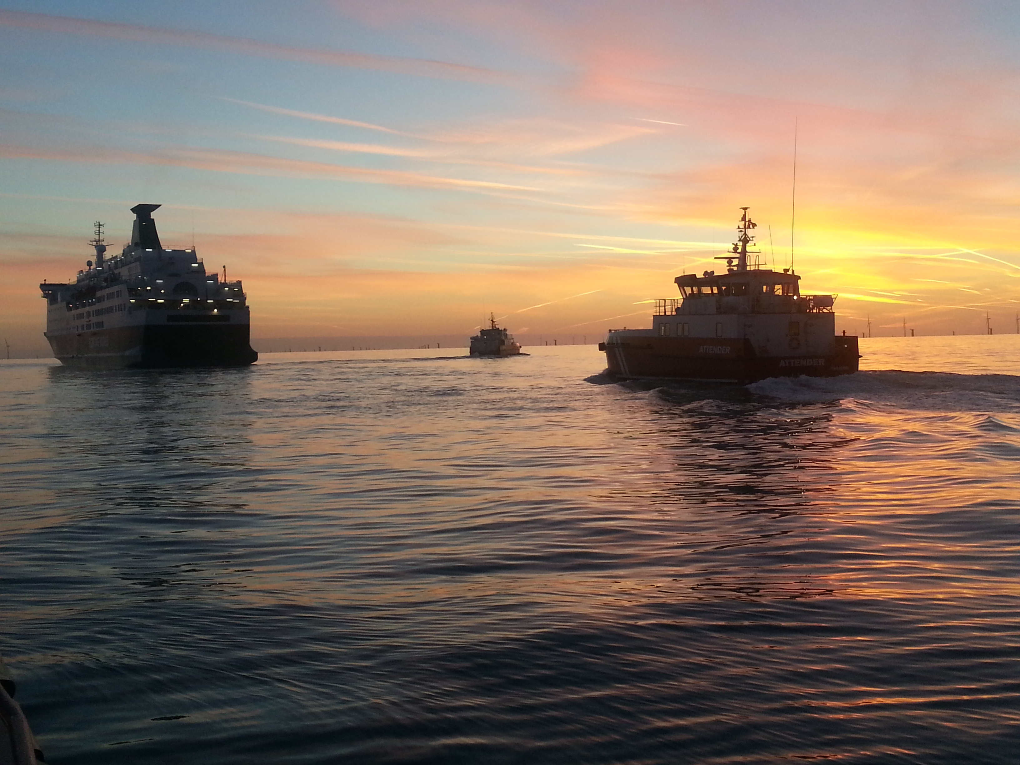 Photo of the Day Sunset at West of Duddon Sands OWF