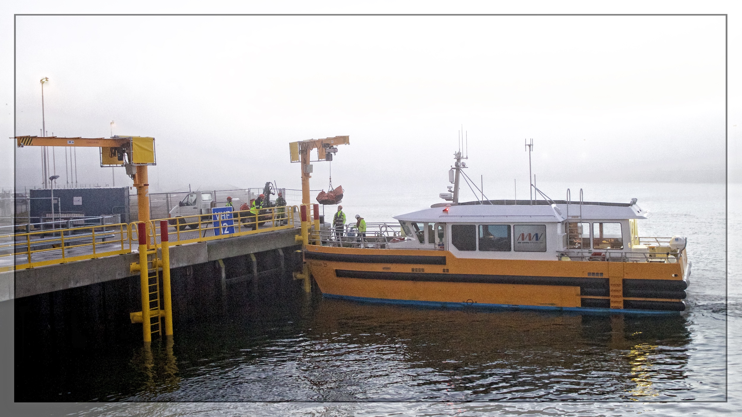 MHI Vestas, Eneco Get Their Own Boat Landings in IJmuiden