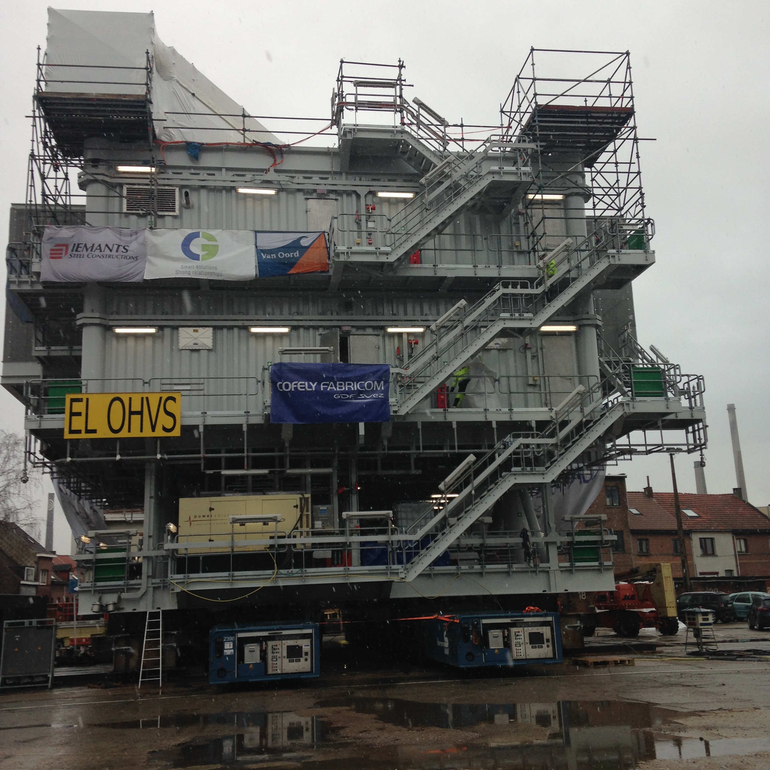 Eneco Luchterduinen's Transformer Station Ready