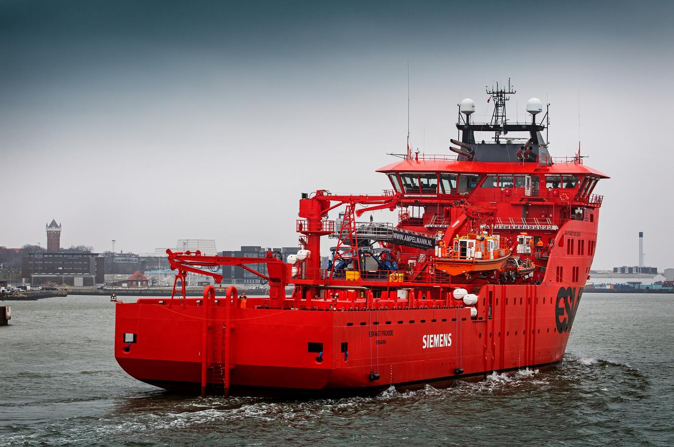 First Esvagt SOV Goes to Work