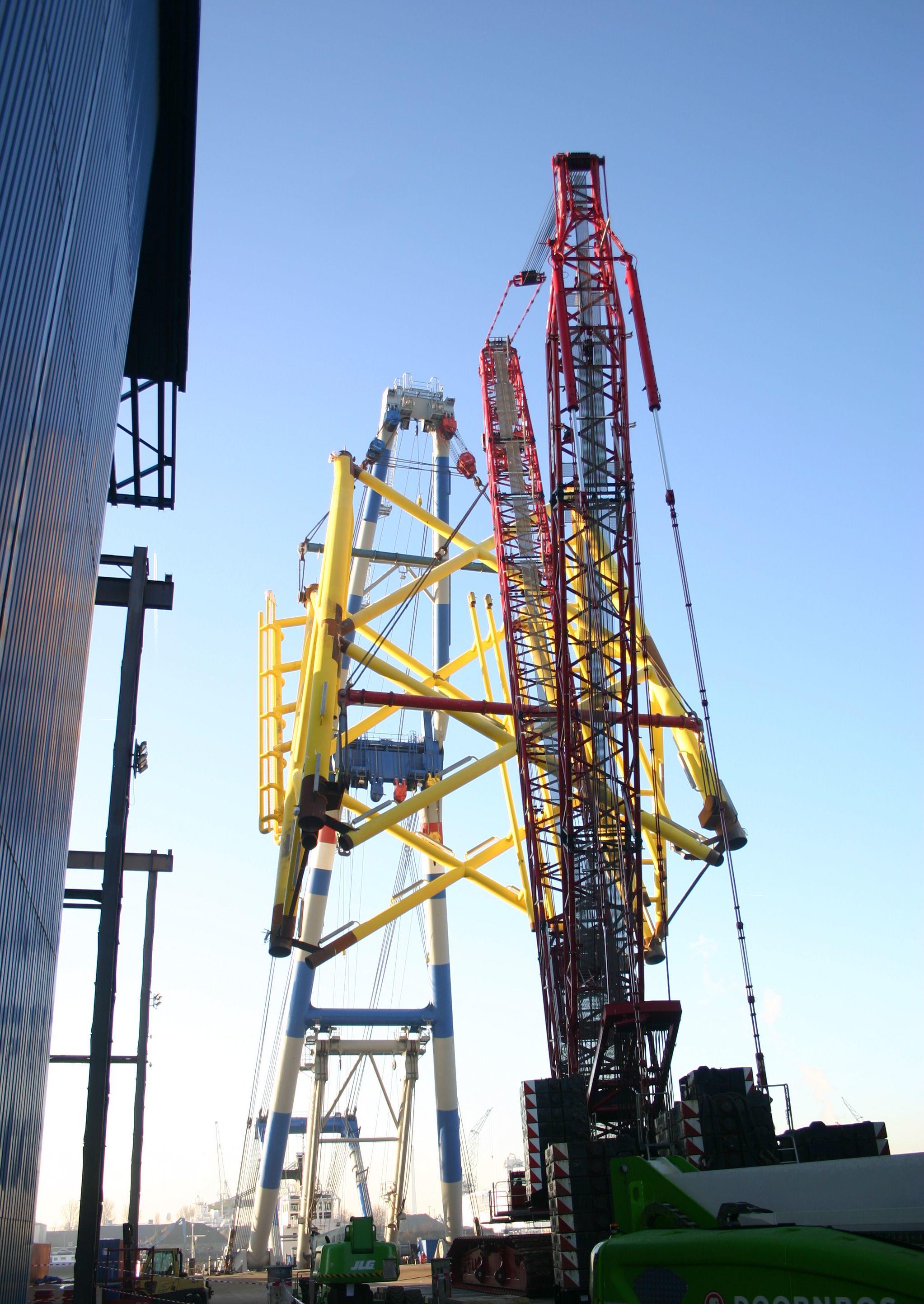 Borssele Beta Jacket Assembly Underway