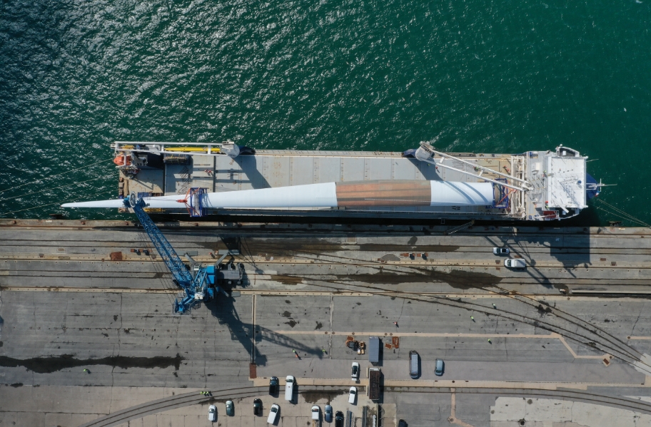 First Haliade-X 12MW Blade Goes for Testing