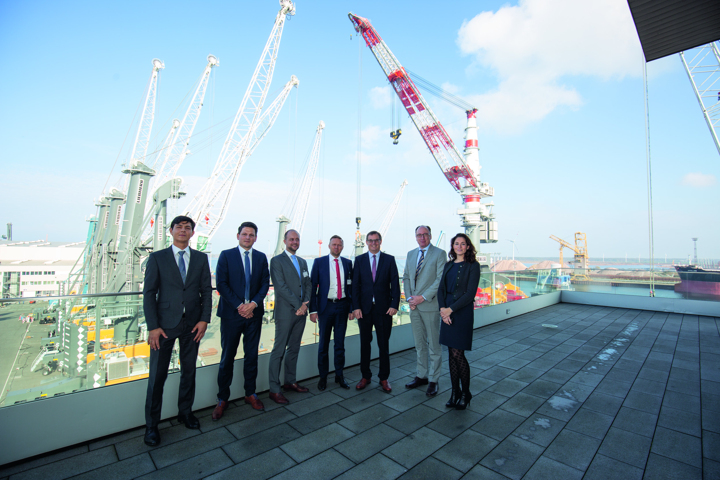 Port of Odense Orders Liebherr Crane for Giant Offshore Wind Turbines