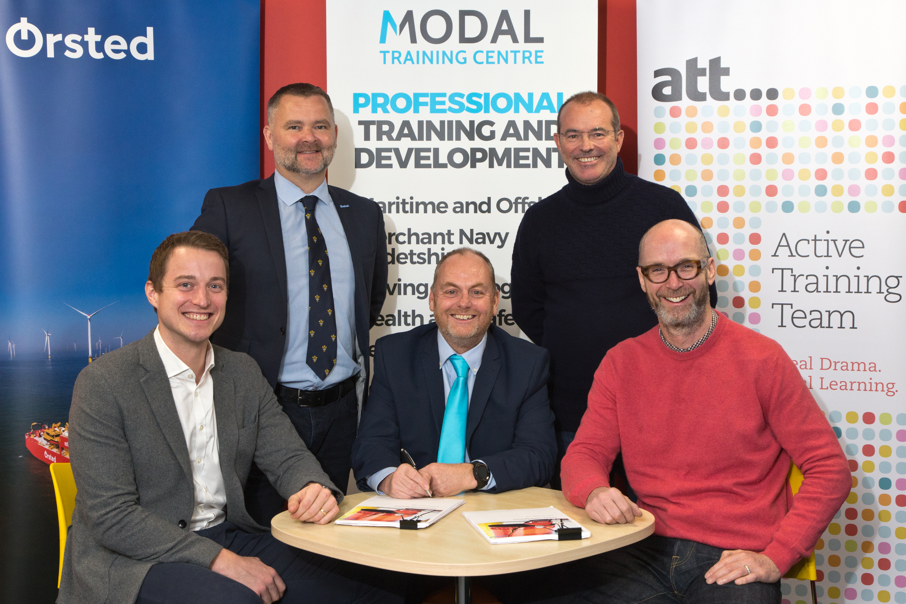 Ørsted and ATT Partner Up for Safety Training