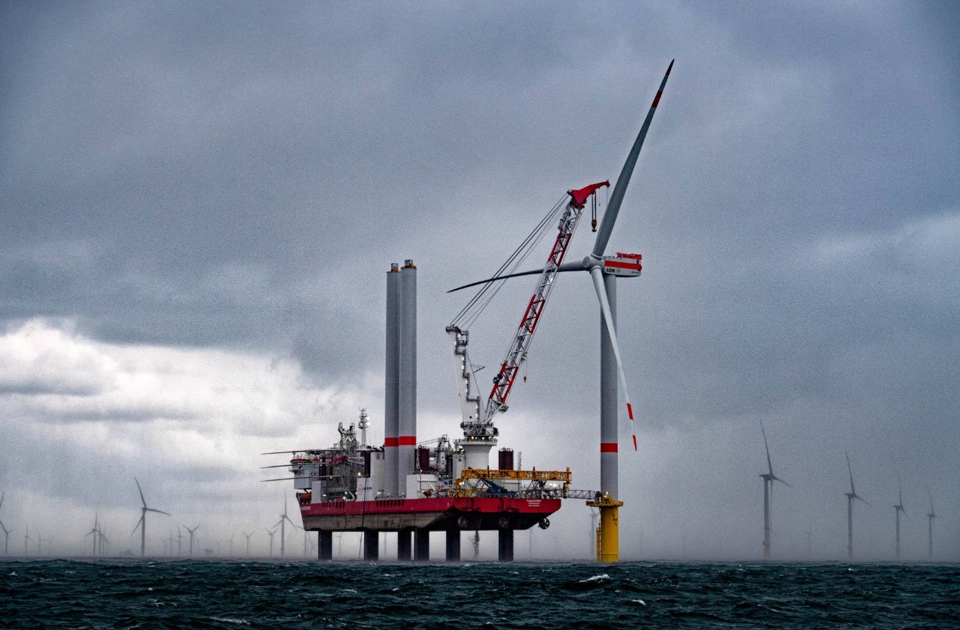 21 Turbines Up at Trianel Windpark Borkum II