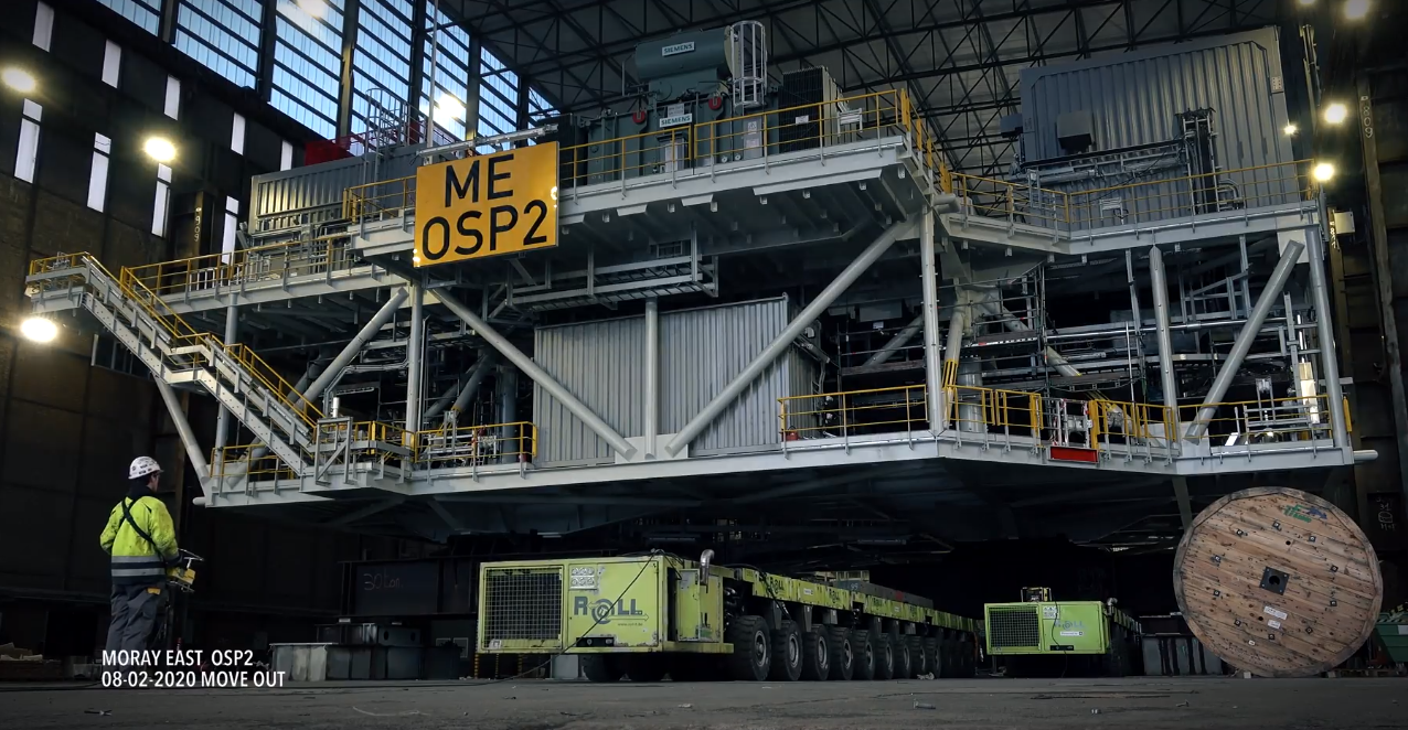 Siemens Putting Finishing Touches on Moray East Offshore Topsides