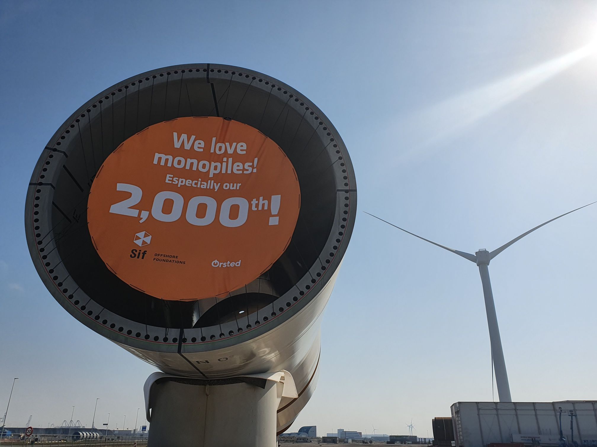 Sif Produces 2,000th Monopile