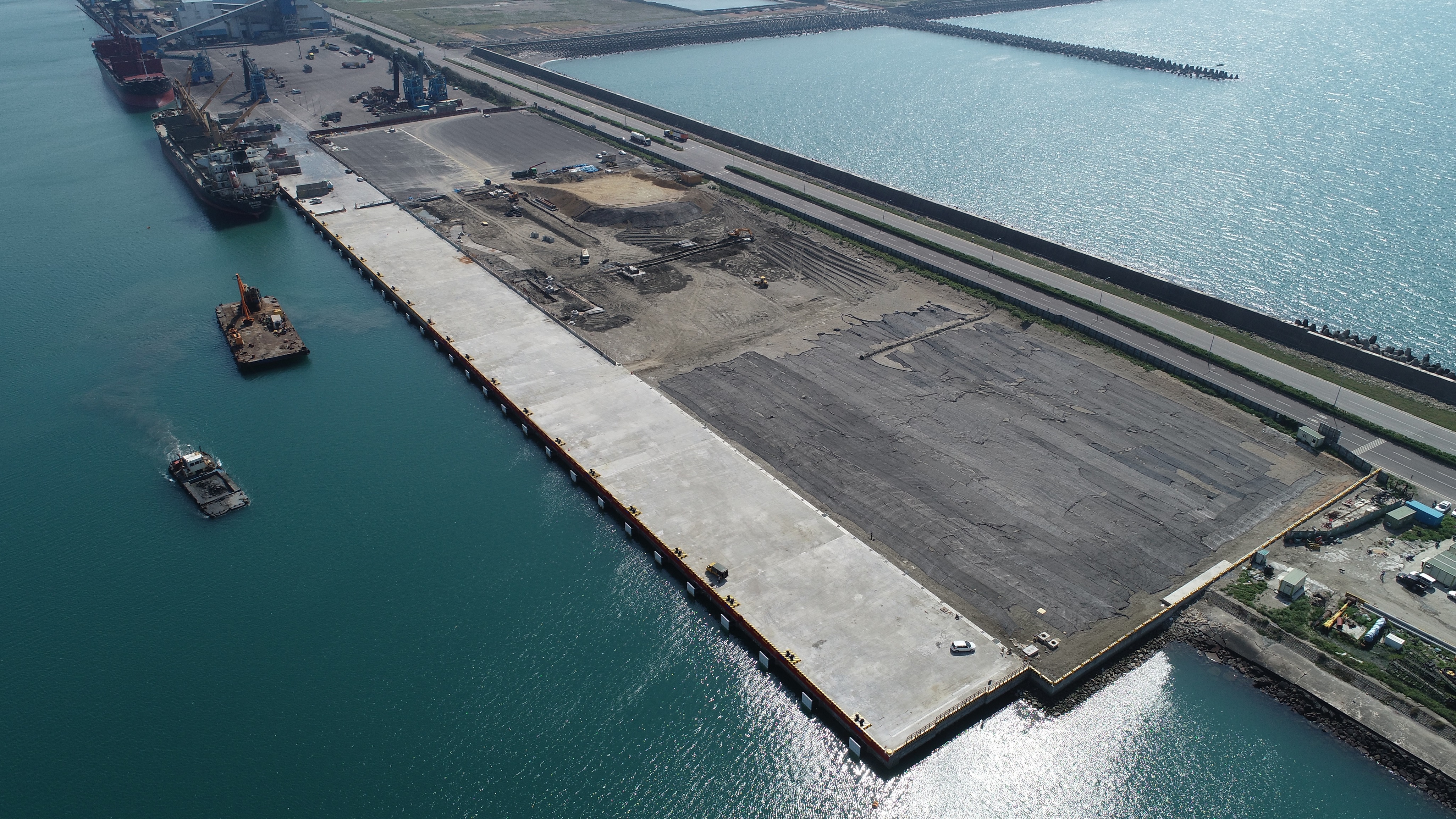 New Offshore Wind Wharf at Taichung Port Ready for Business