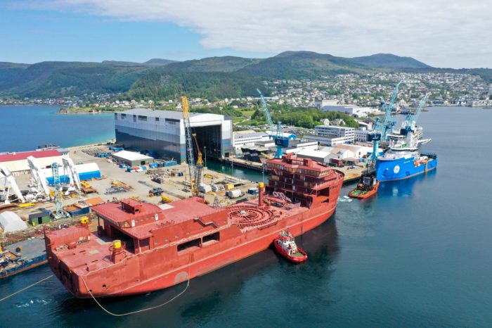 Nexans Aurora Arrives in Norway