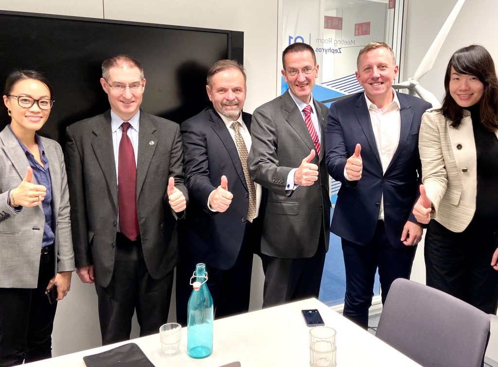 GWEC and ECCT representatives