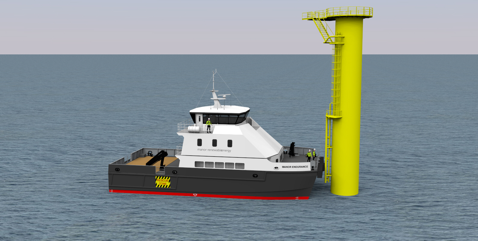 Manor Holds Naming Ceremony for New Wind Farm Service Vessel