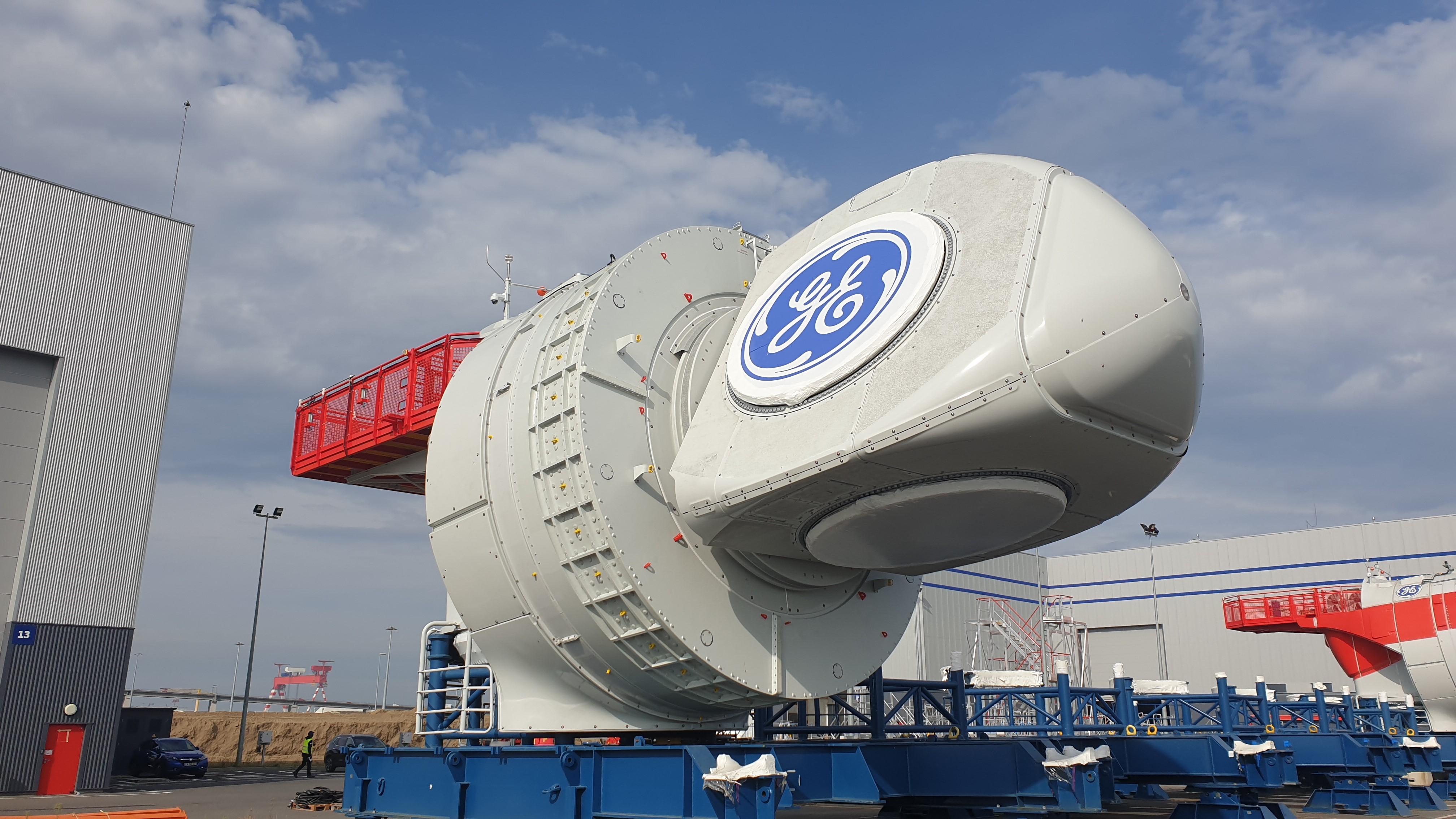 First Nacelle for France's First Offshore Wind Farm Rolls Out