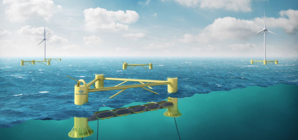 Image rendering Bombora's Floating mWave concept