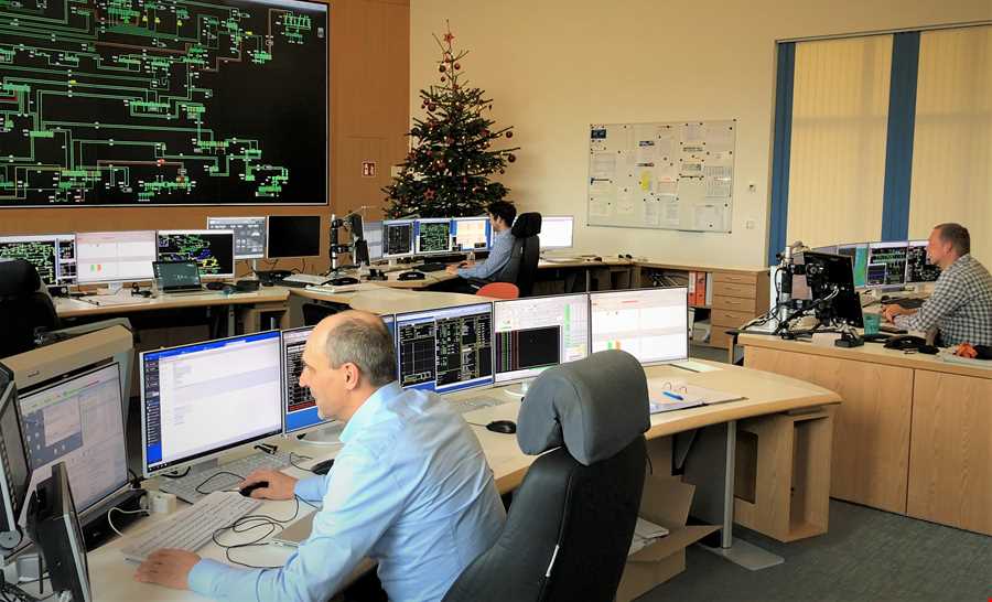 The 50Hertz Control Center operated the live simulation