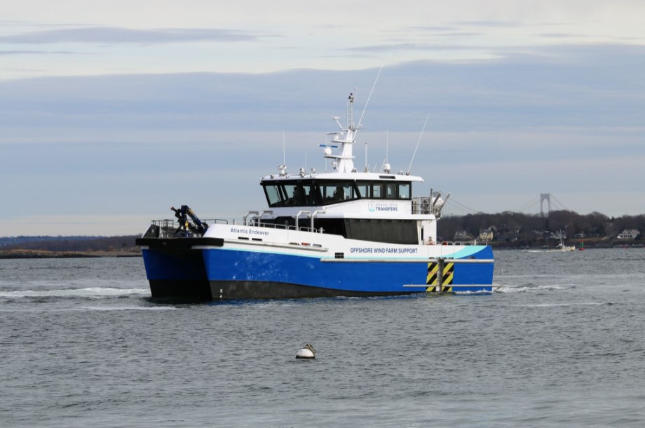 Atlantic Endeavor Working on Coastal Virginia Offshore Wind Project