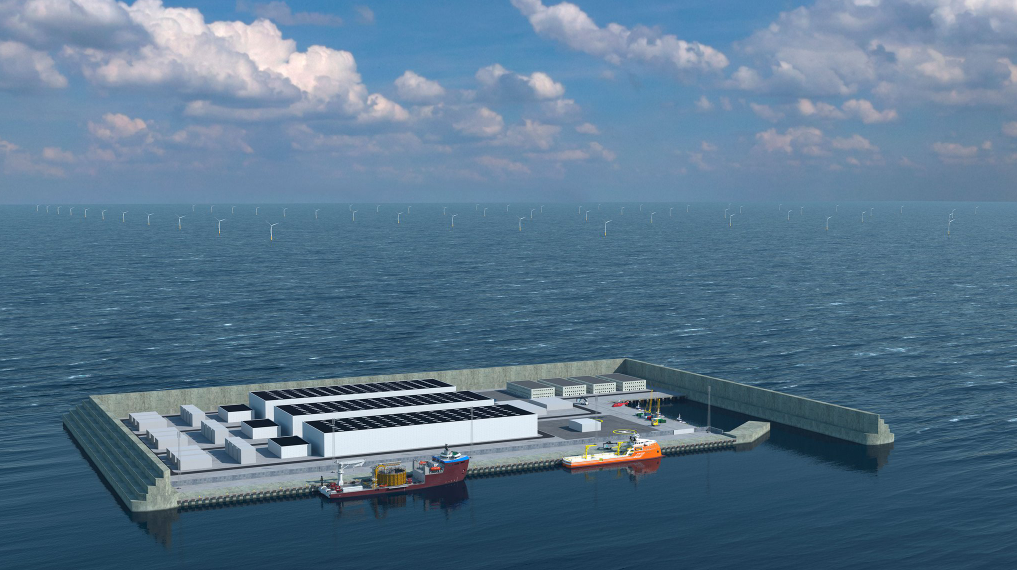 Belgium and Denmark Probing North Sea Energy Island Link