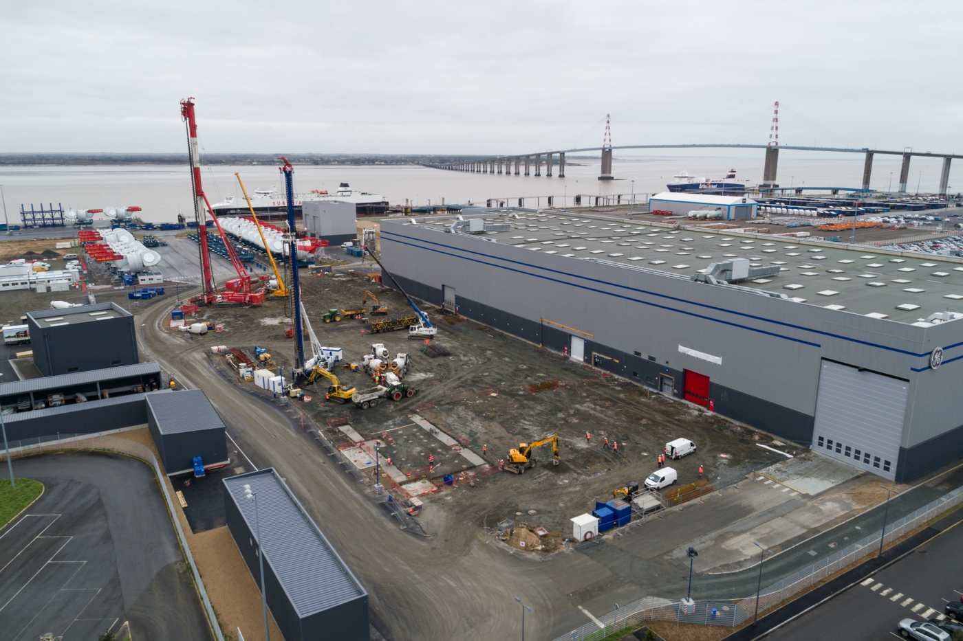 GE's nacelle factory site under construction for expansion