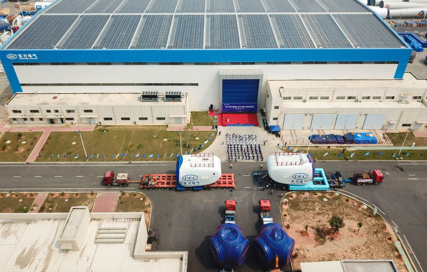 First Commercial Double-Digit MW Wind Turbines Head Offshore China