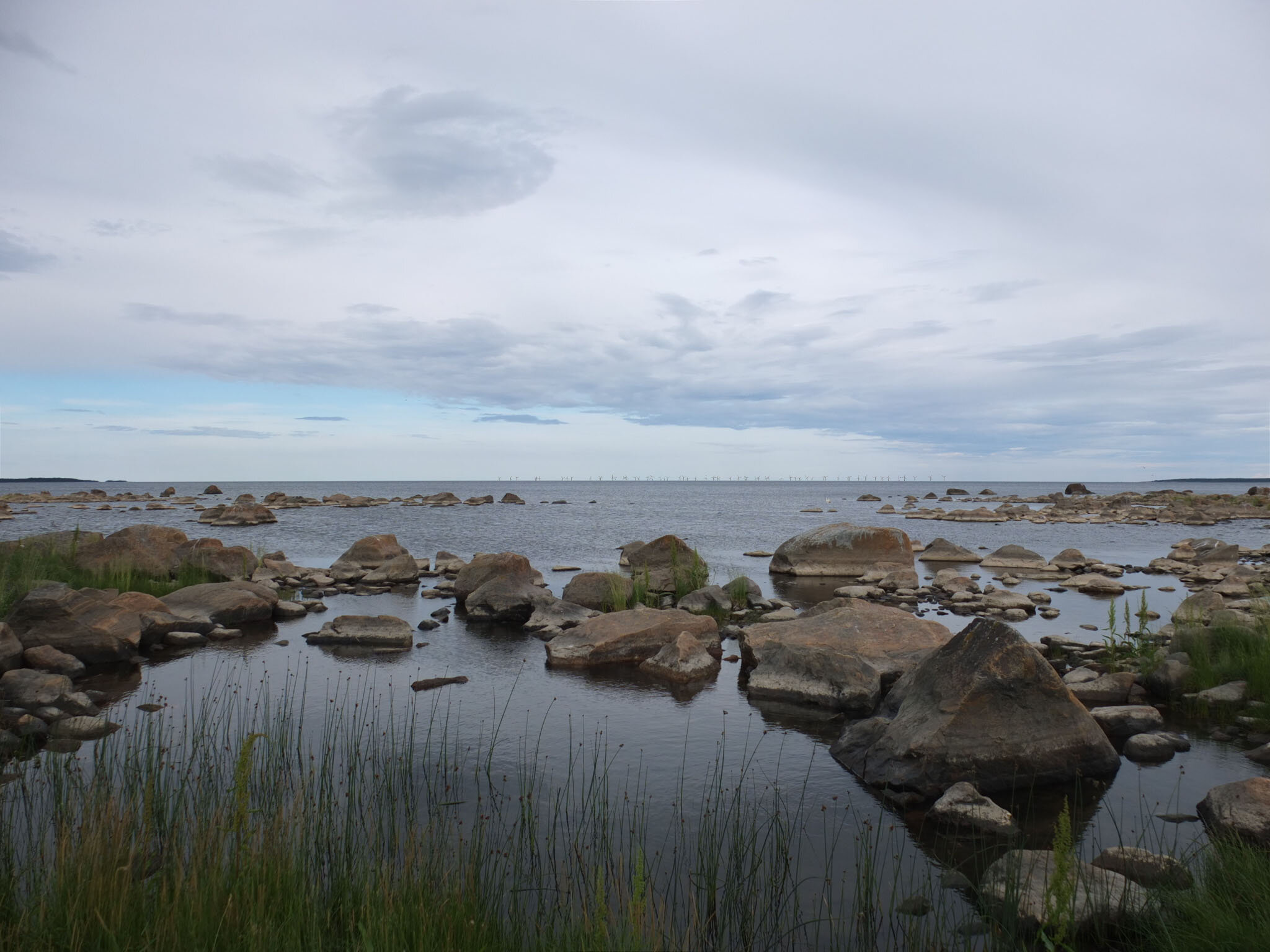 Gretas Klackar 2 OWF visualisation from shore