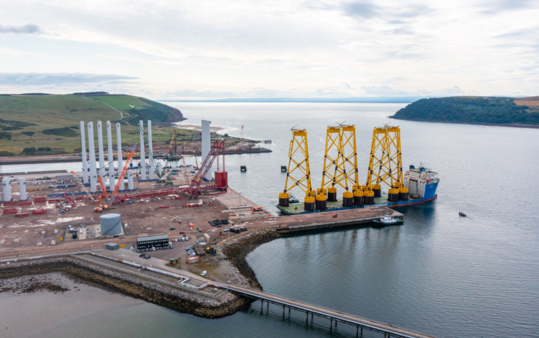 Seagreen jacket foundations